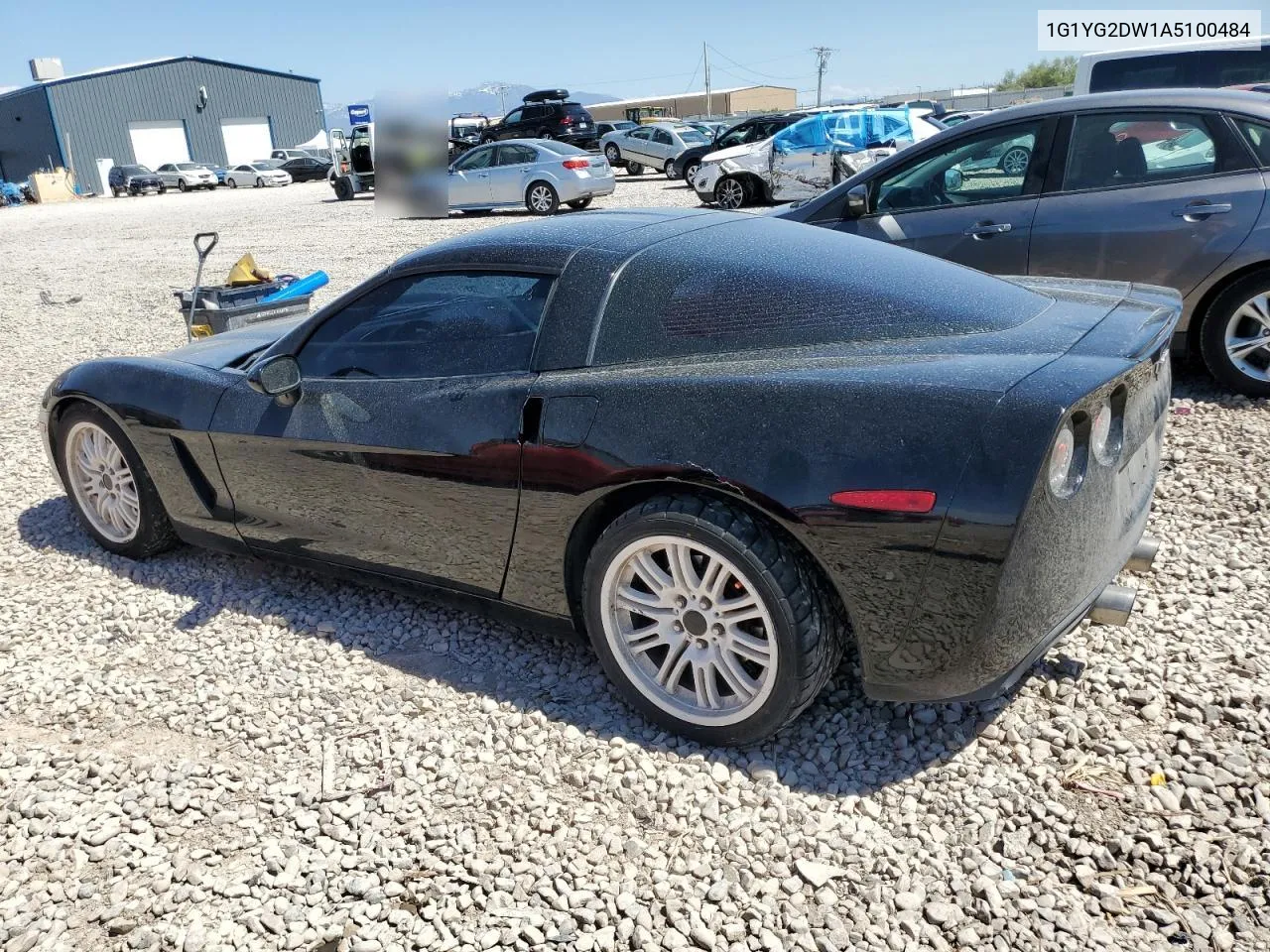 2010 Chevrolet Corvette VIN: 1G1YG2DW1A5100484 Lot: 61104204