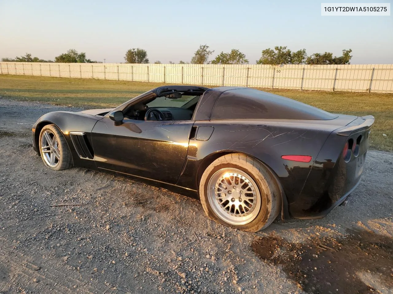 2010 Chevrolet Corvette Grand Sport VIN: 1G1YT2DW1A5105275 Lot: 74097534