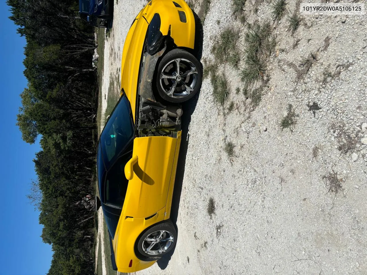 1G1YR2DW0A5106125 2010 Chevrolet Corvette Grand Sport