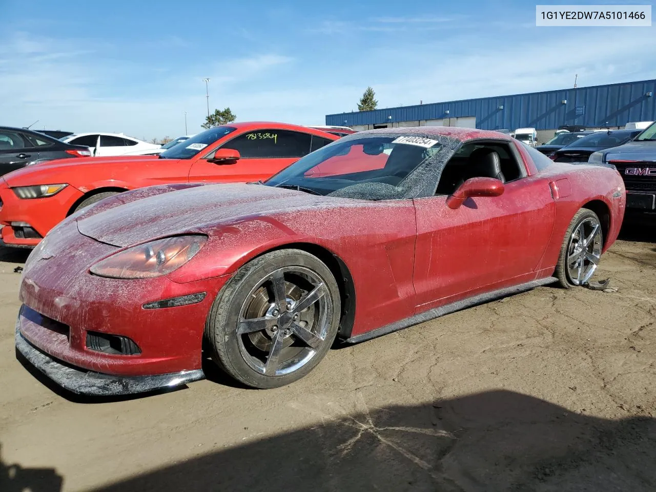 2010 Chevrolet Corvette VIN: 1G1YE2DW7A5101466 Lot: 77403254