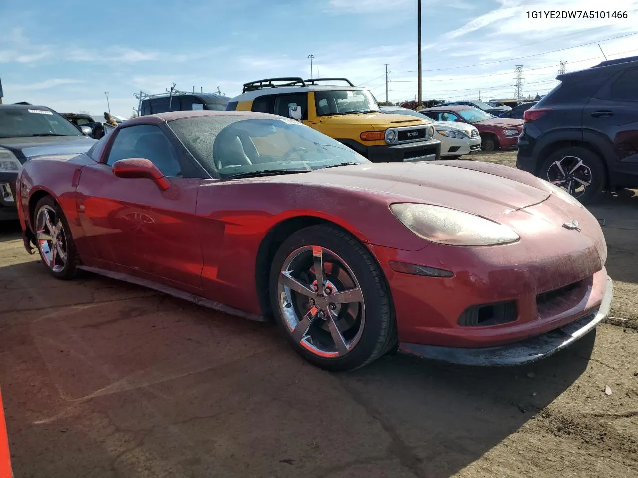 2010 Chevrolet Corvette VIN: 1G1YE2DW7A5101466 Lot: 77403254