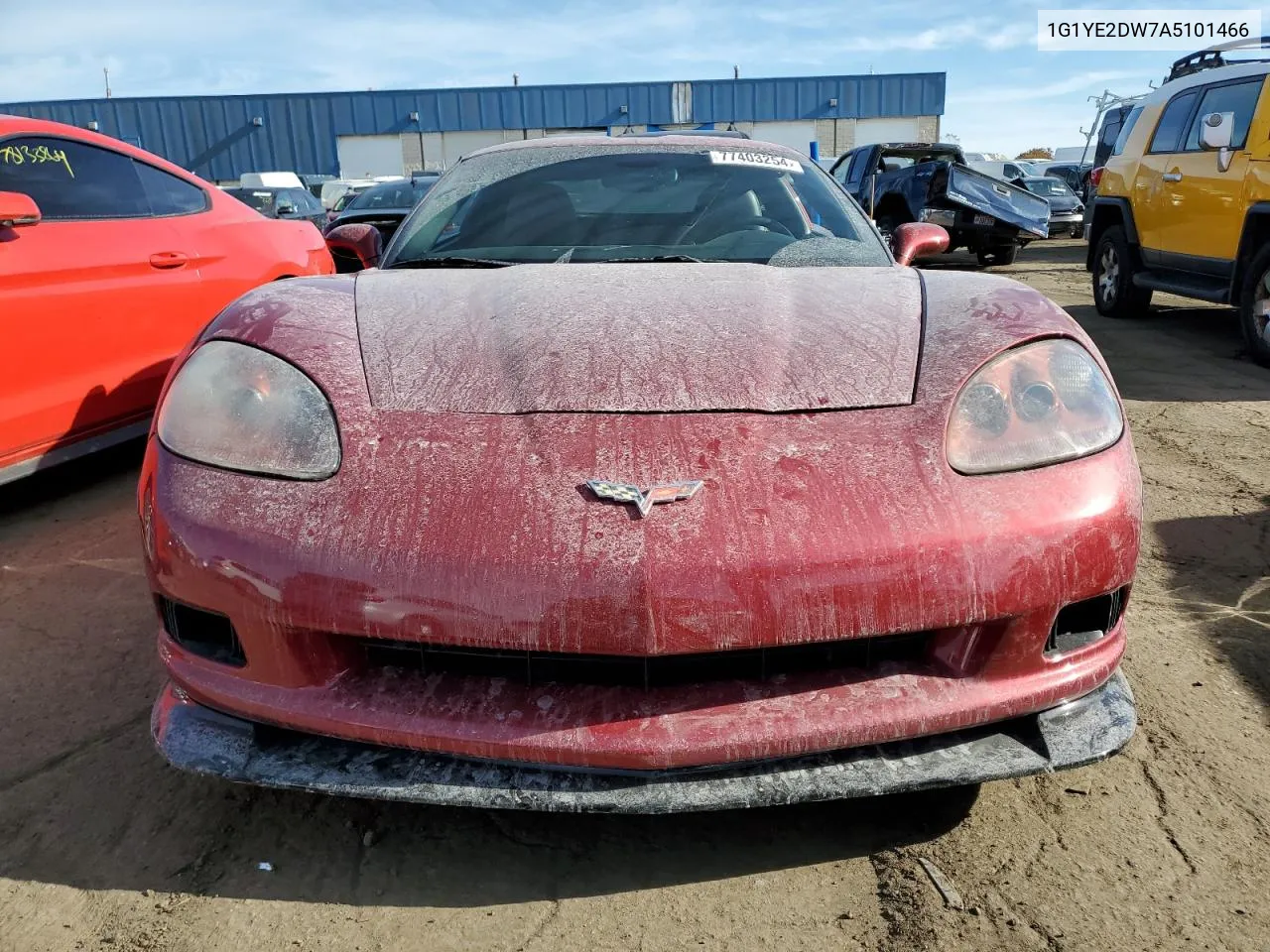 2010 Chevrolet Corvette VIN: 1G1YE2DW7A5101466 Lot: 77403254