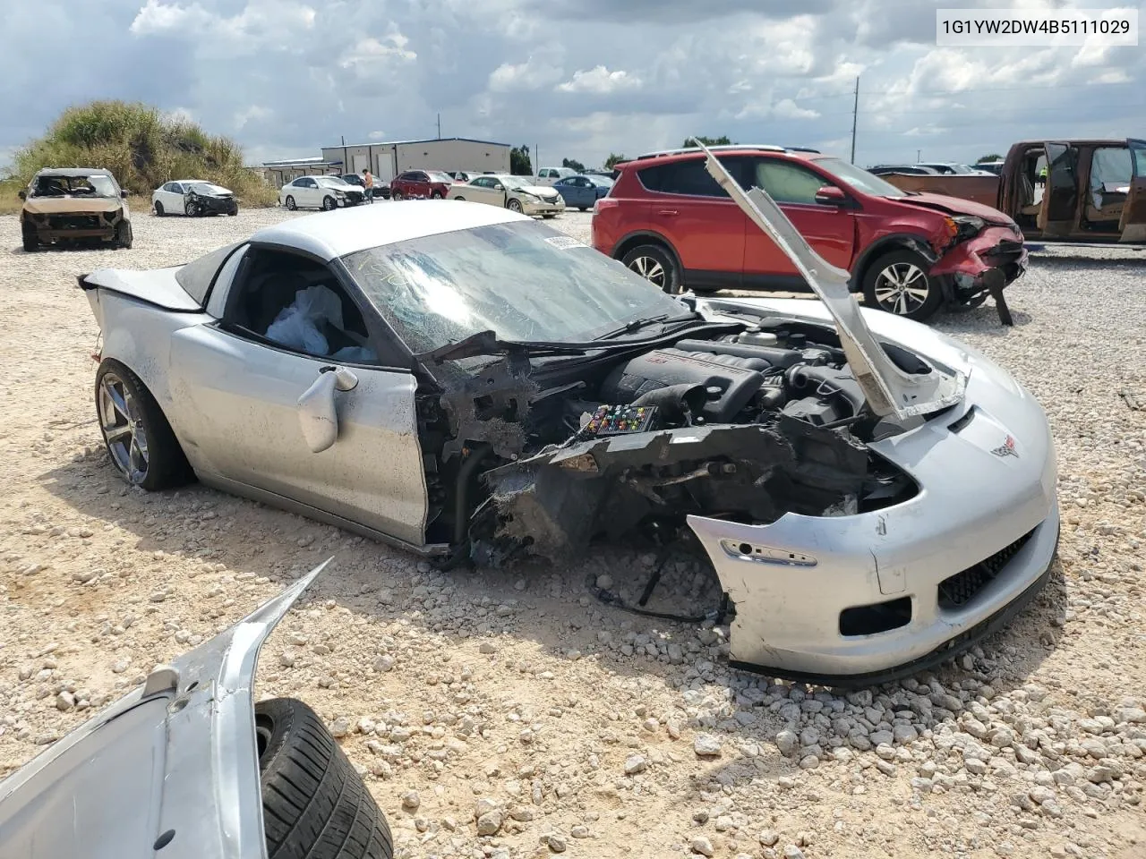 2011 Chevrolet Corvette Grand Sport VIN: 1G1YW2DW4B5111029 Lot: 68606954