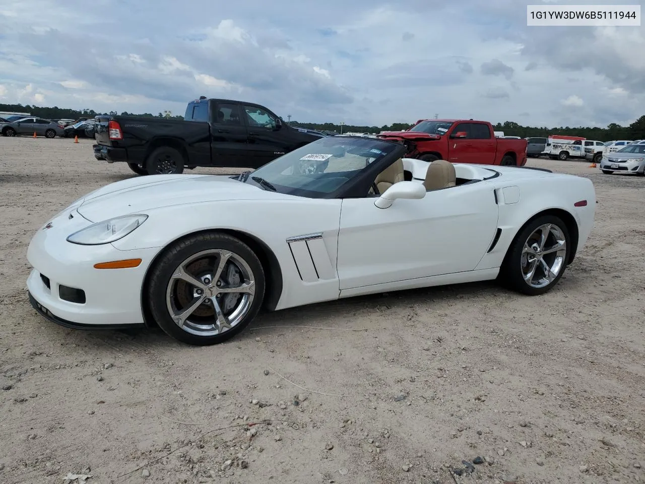 2011 Chevrolet Corvette Grand Sport VIN: 1G1YW3DW6B5111944 Lot: 68659154