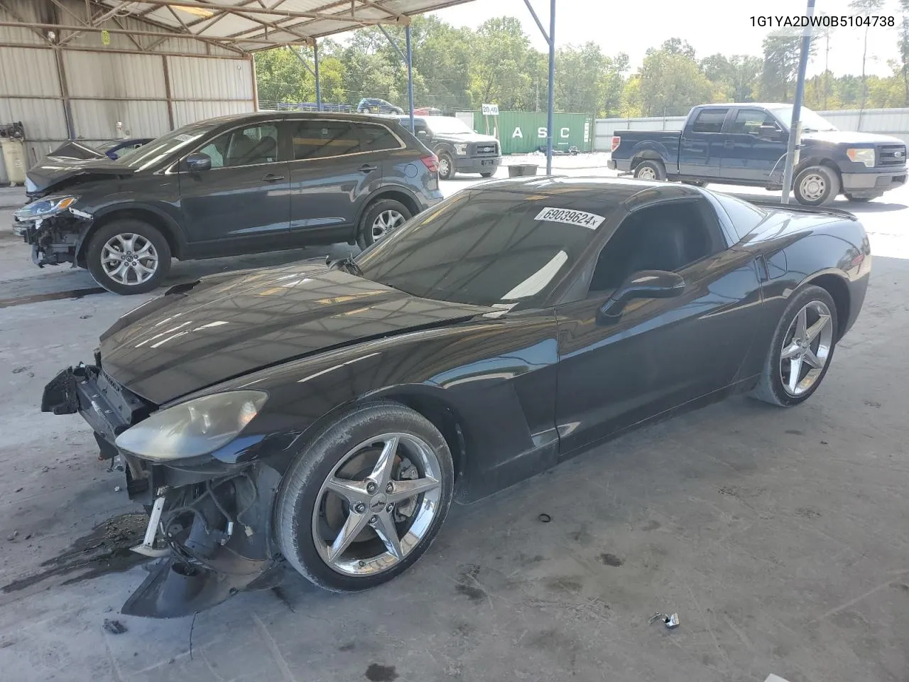 1G1YA2DW0B5104738 2011 Chevrolet Corvette