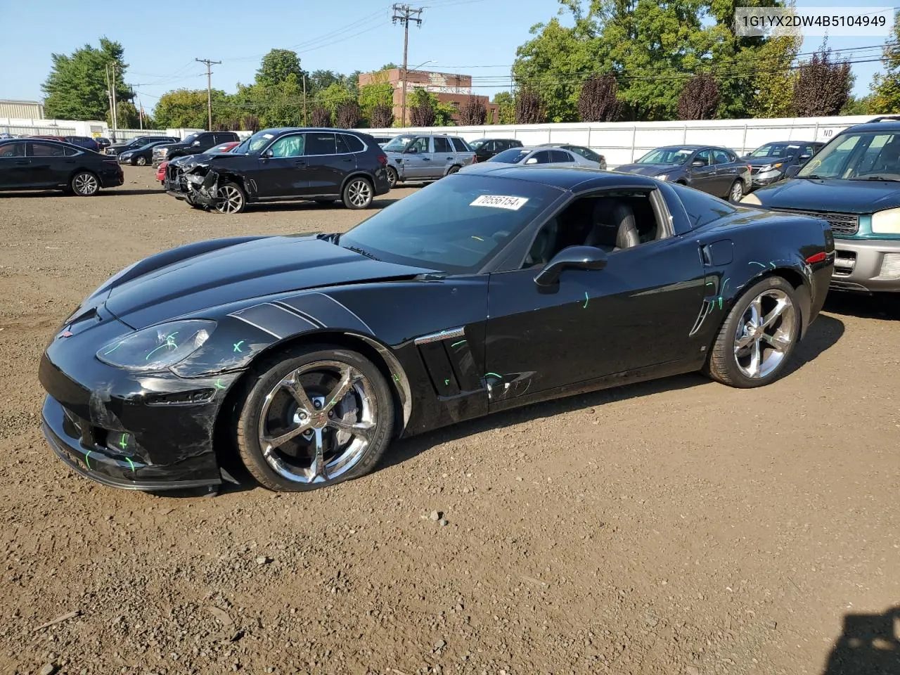 2011 Chevrolet Corvette Grand Sport VIN: 1G1YX2DW4B5104949 Lot: 70556154