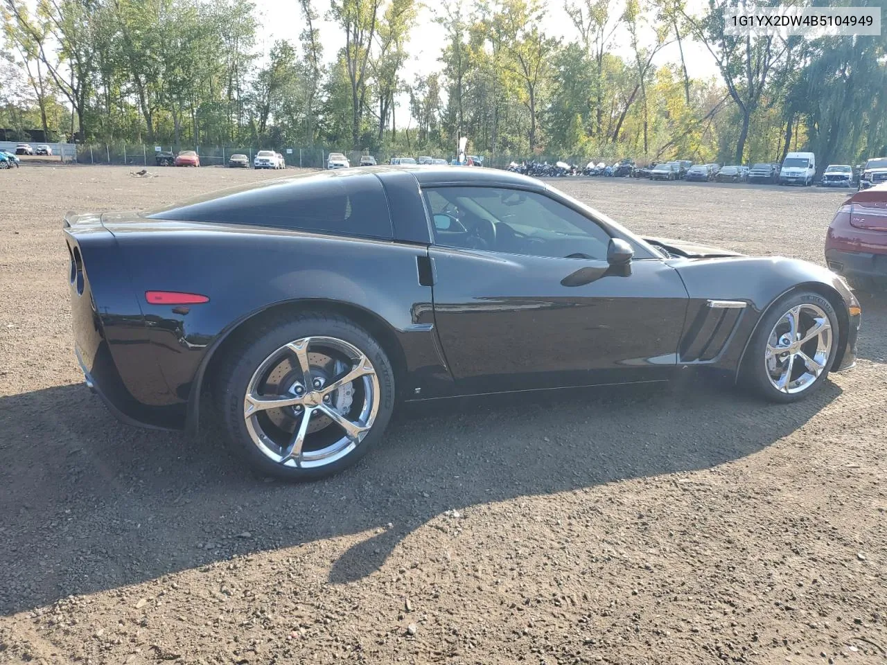 2011 Chevrolet Corvette Grand Sport VIN: 1G1YX2DW4B5104949 Lot: 70556154