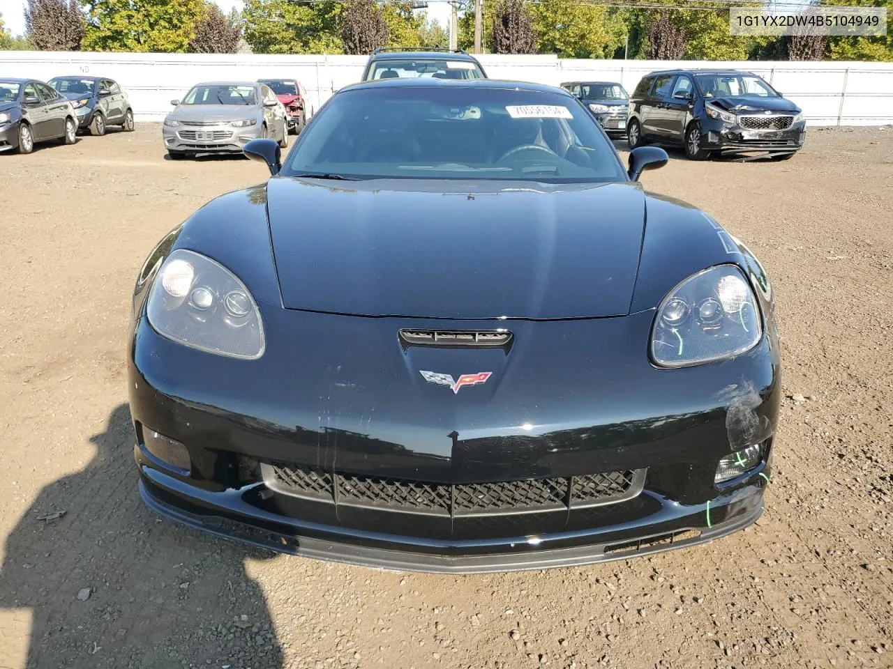 2011 Chevrolet Corvette Grand Sport VIN: 1G1YX2DW4B5104949 Lot: 70556154