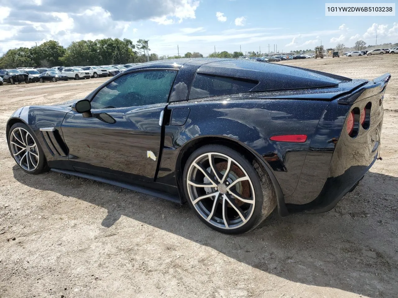 2011 Chevrolet Corvette Grand Sport VIN: 1G1YW2DW6B5103238 Lot: 73734824