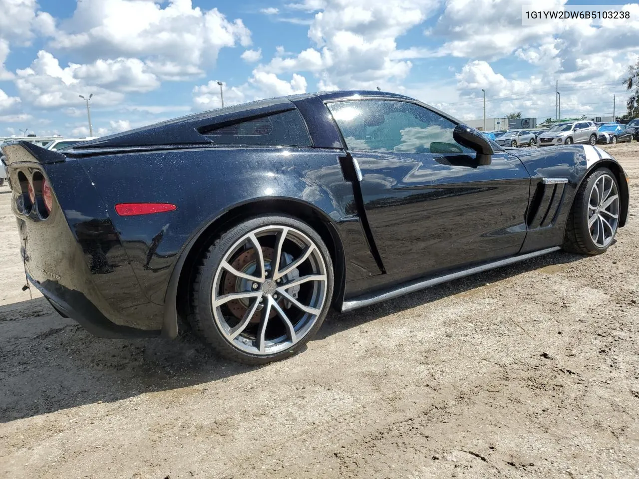 2011 Chevrolet Corvette Grand Sport VIN: 1G1YW2DW6B5103238 Lot: 73734824