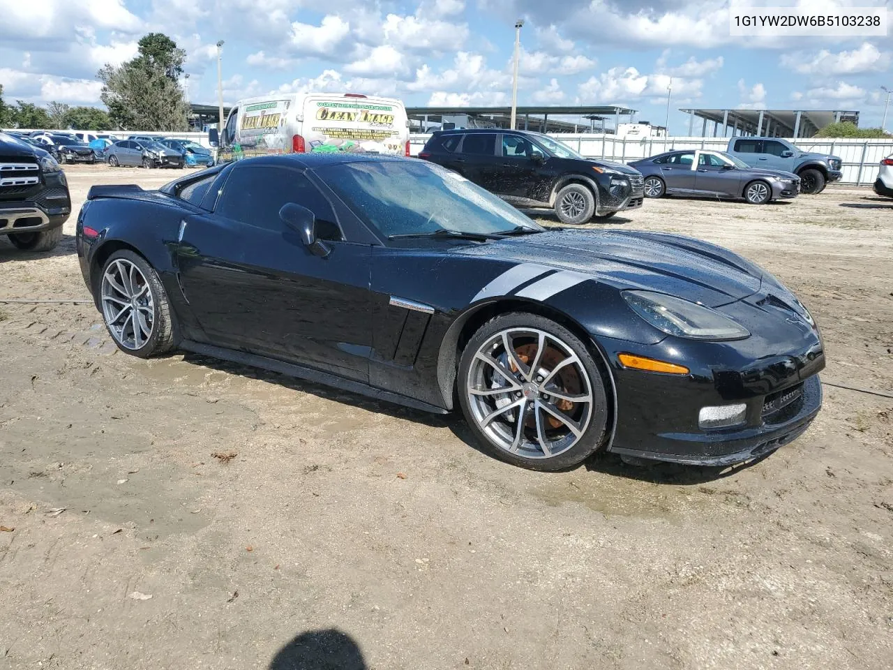 2011 Chevrolet Corvette Grand Sport VIN: 1G1YW2DW6B5103238 Lot: 73734824