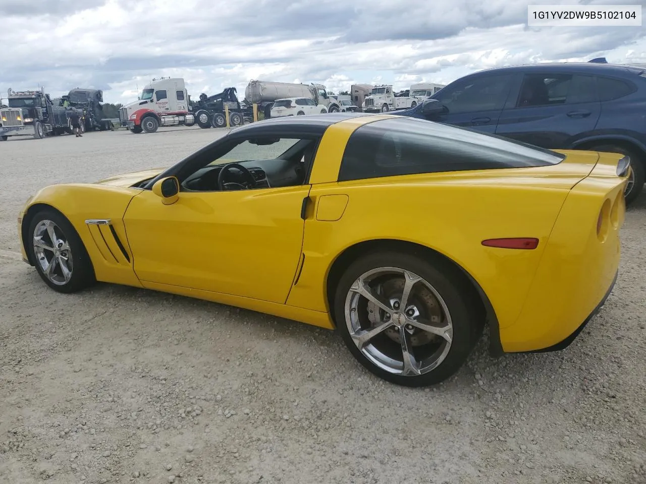 2011 Chevrolet Corvette Grand Sport VIN: 1G1YV2DW9B5102104 Lot: 74613274