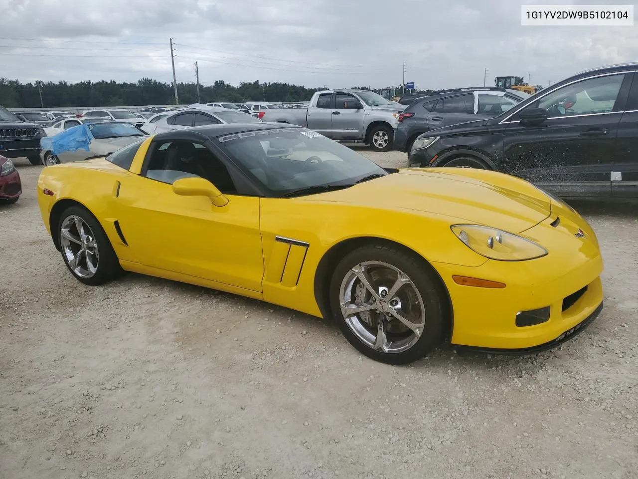 2011 Chevrolet Corvette Grand Sport VIN: 1G1YV2DW9B5102104 Lot: 74613274