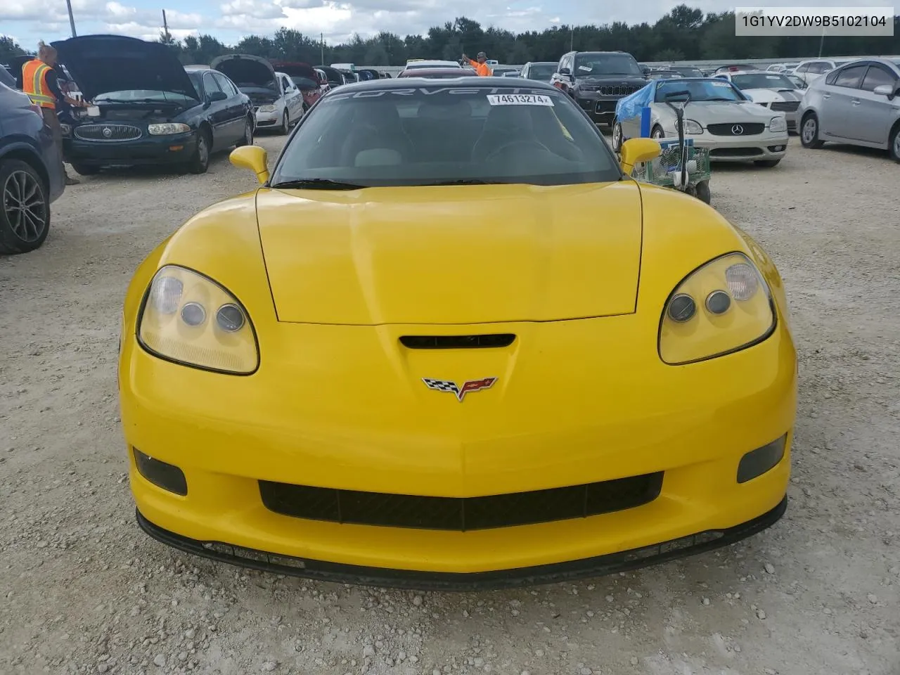 2011 Chevrolet Corvette Grand Sport VIN: 1G1YV2DW9B5102104 Lot: 74613274