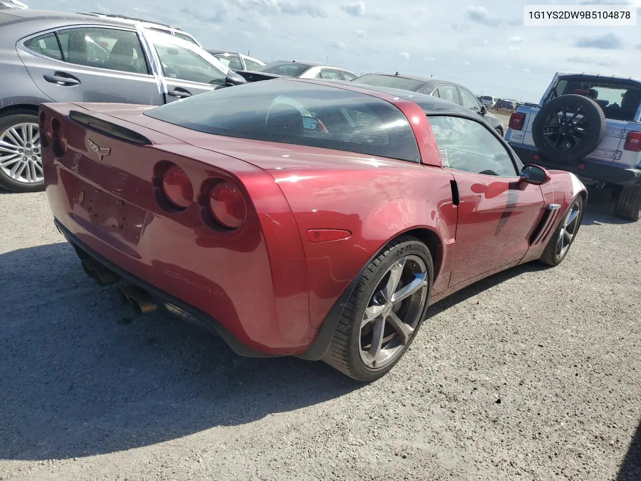 2011 Chevrolet Corvette Grand Sport VIN: 1G1YS2DW9B5104878 Lot: 76143084