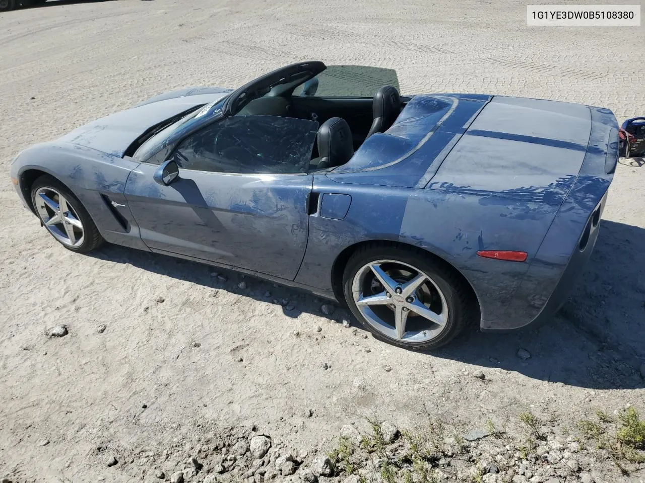 2011 Chevrolet Corvette VIN: 1G1YE3DW0B5108380 Lot: 76566364