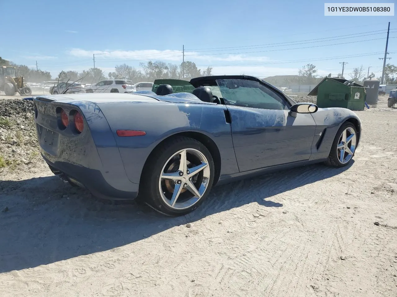 1G1YE3DW0B5108380 2011 Chevrolet Corvette