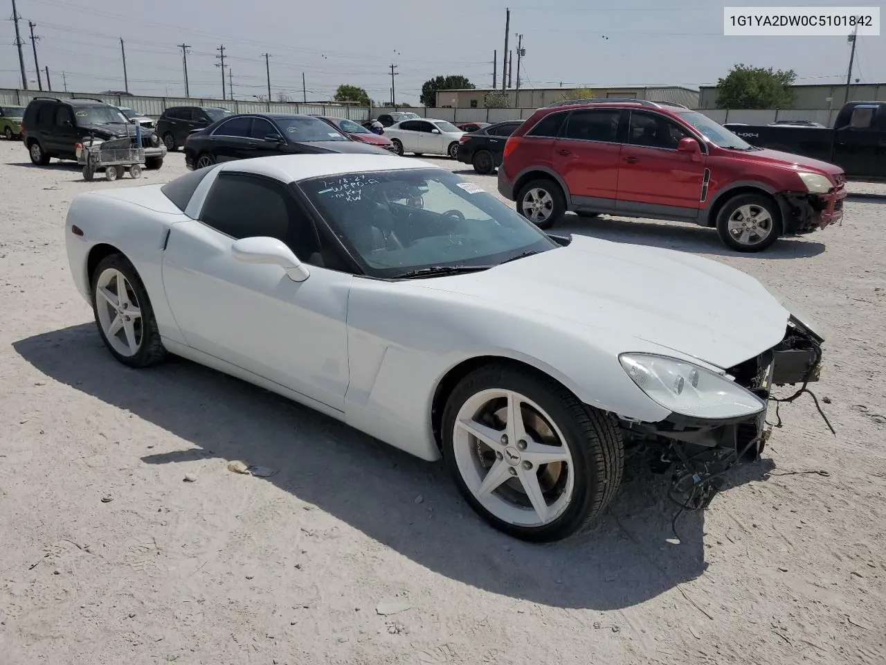 2012 Chevrolet Corvette VIN: 1G1YA2DW0C5101842 Lot: 65530524