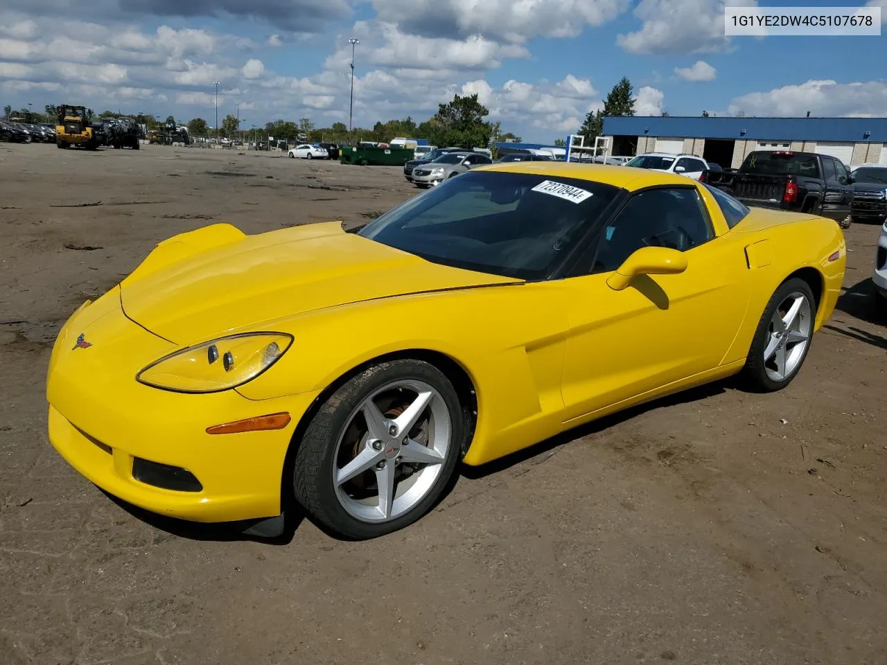 2012 Chevrolet Corvette VIN: 1G1YE2DW4C5107678 Lot: 72370944