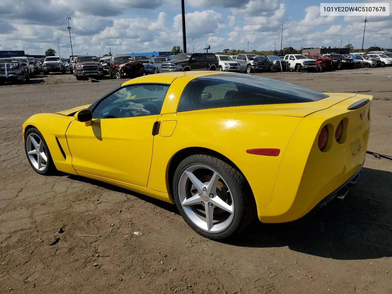 2012 Chevrolet Corvette VIN: 1G1YE2DW4C5107678 Lot: 72370944