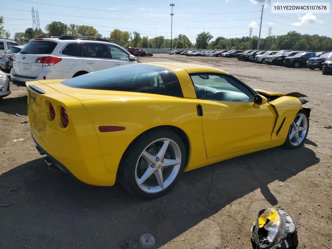 2012 Chevrolet Corvette VIN: 1G1YE2DW4C5107678 Lot: 72370944