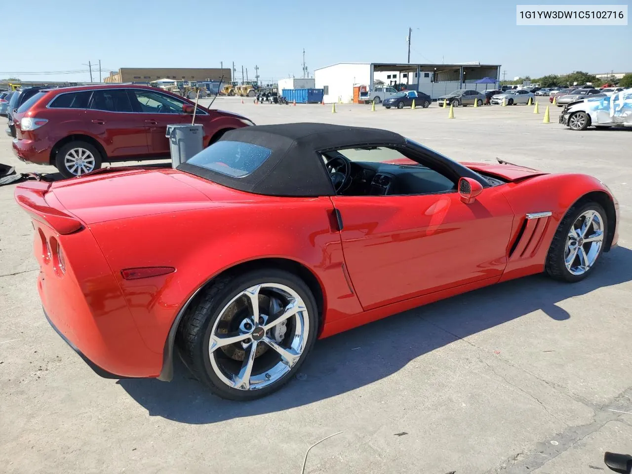 2012 Chevrolet Corvette Grand Sport VIN: 1G1YW3DW1C5102716 Lot: 73830404