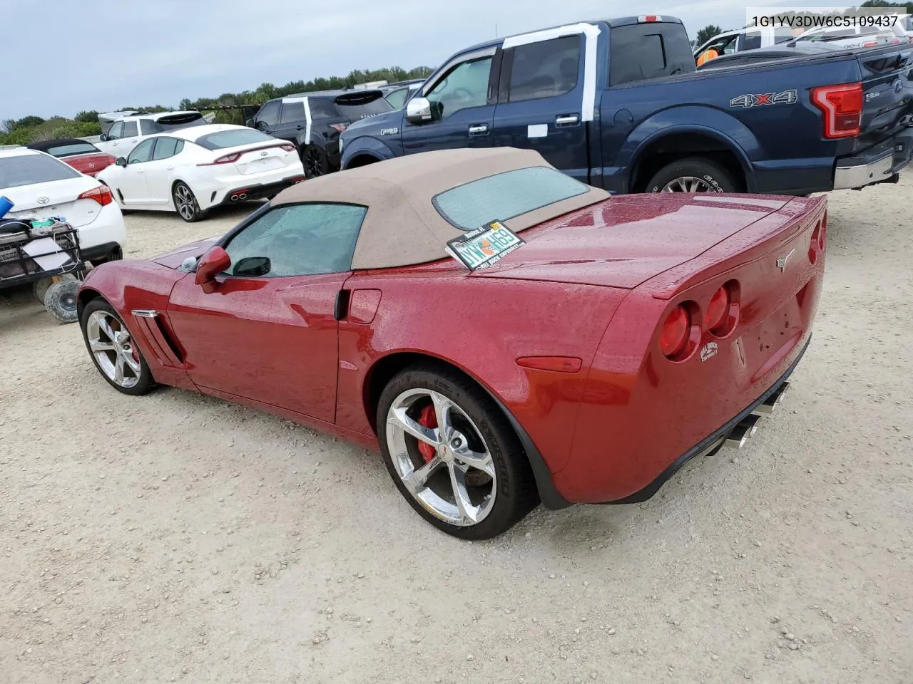 2012 Chevrolet Corvette Grand Sport VIN: 1G1YV3DW6C5109437 Lot: 74569714