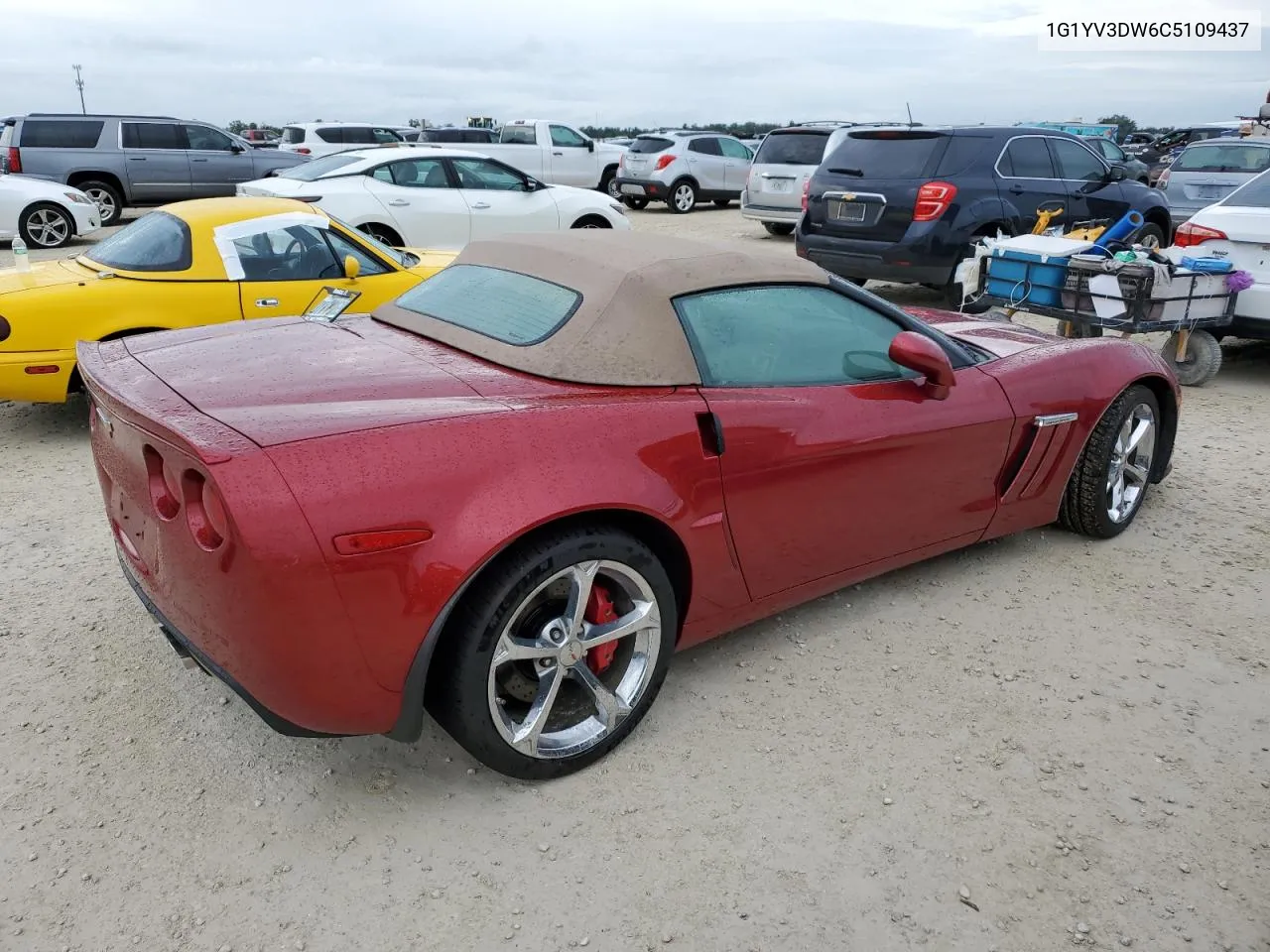 2012 Chevrolet Corvette Grand Sport VIN: 1G1YV3DW6C5109437 Lot: 74569714