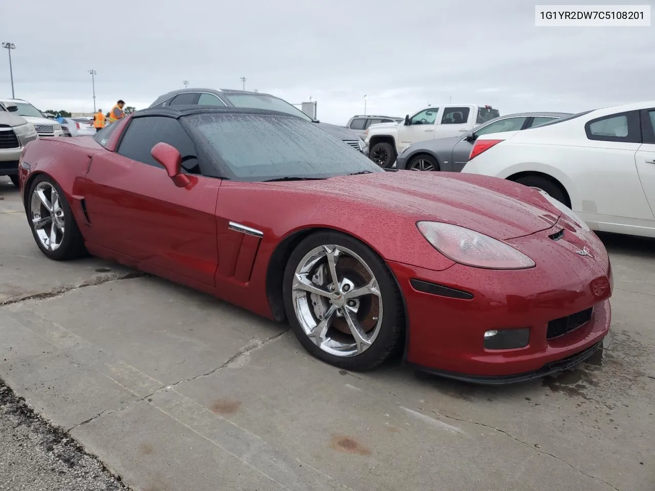 2012 Chevrolet Corvette Grand Sport VIN: 1G1YR2DW7C5108201 Lot: 75112654