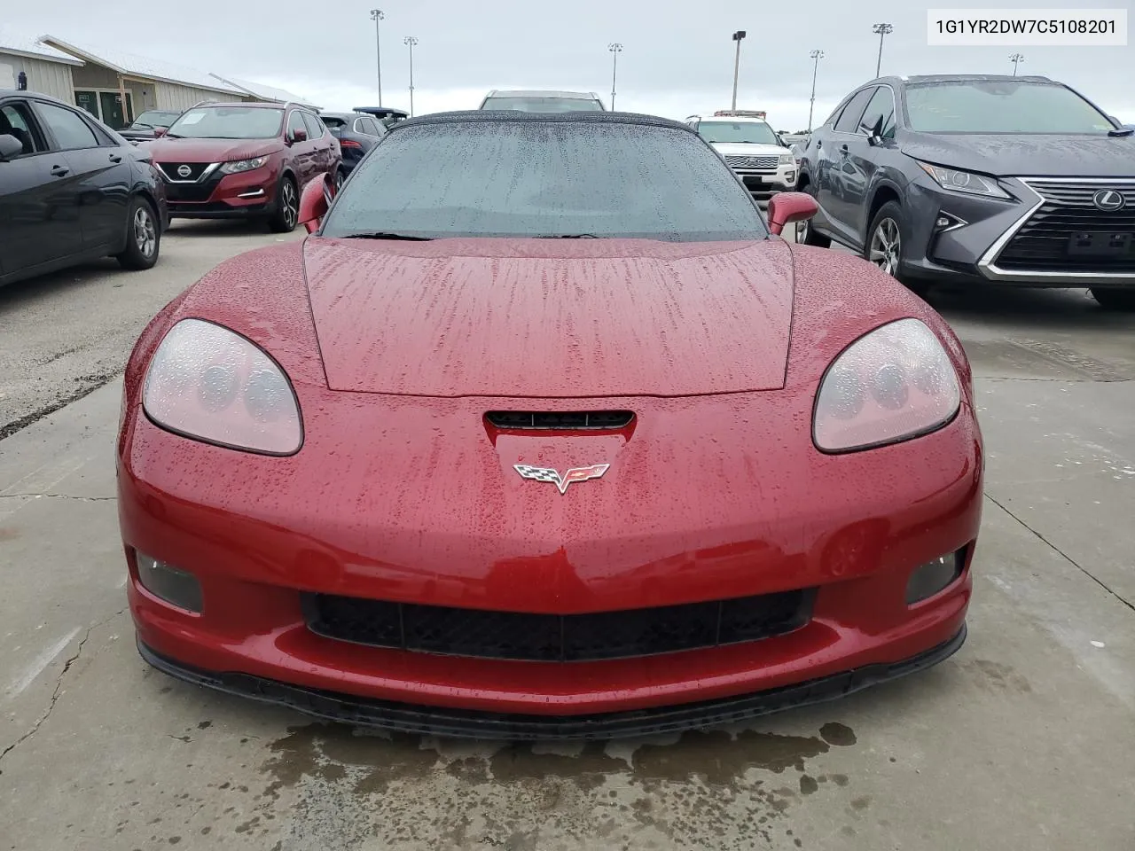 1G1YR2DW7C5108201 2012 Chevrolet Corvette Grand Sport