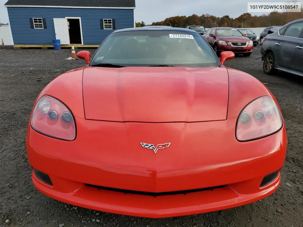 2012 Chevrolet Corvette VIN: 1G1YF2DW9C5108547 Lot: 77743314