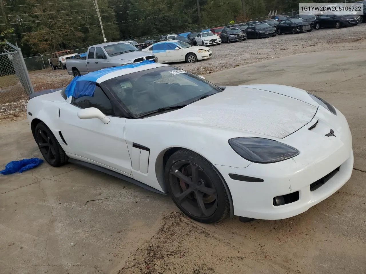 2012 Chevrolet Corvette Grand Sport VIN: 1G1YW2DW2C5106722 Lot: 77883044