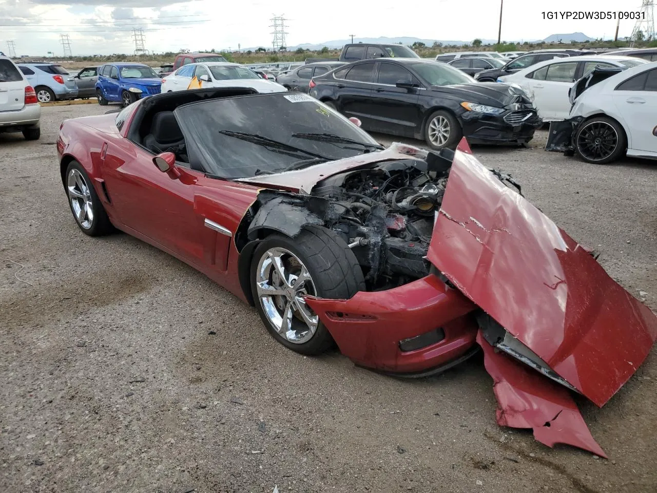 2013 Chevrolet Corvette Grand Sport VIN: 1G1YP2DW3D5109031 Lot: 68768744