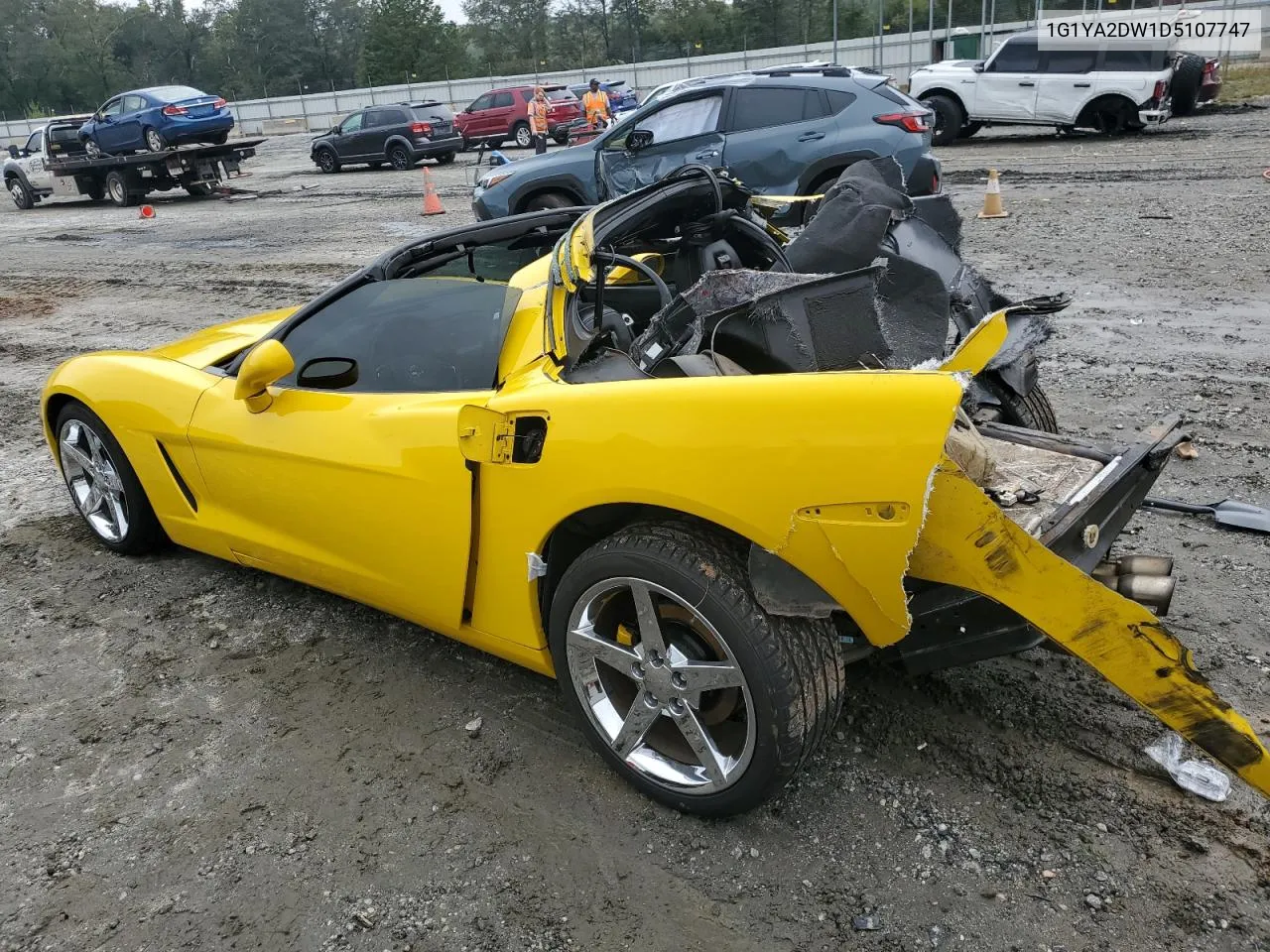 2013 Chevrolet Corvette VIN: 1G1YA2DW1D5107747 Lot: 71814324