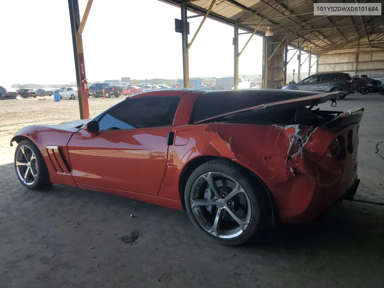 2013 Chevrolet Corvette Grand Sport VIN: 1G1YS2DWXD5101684 Lot: 72972804