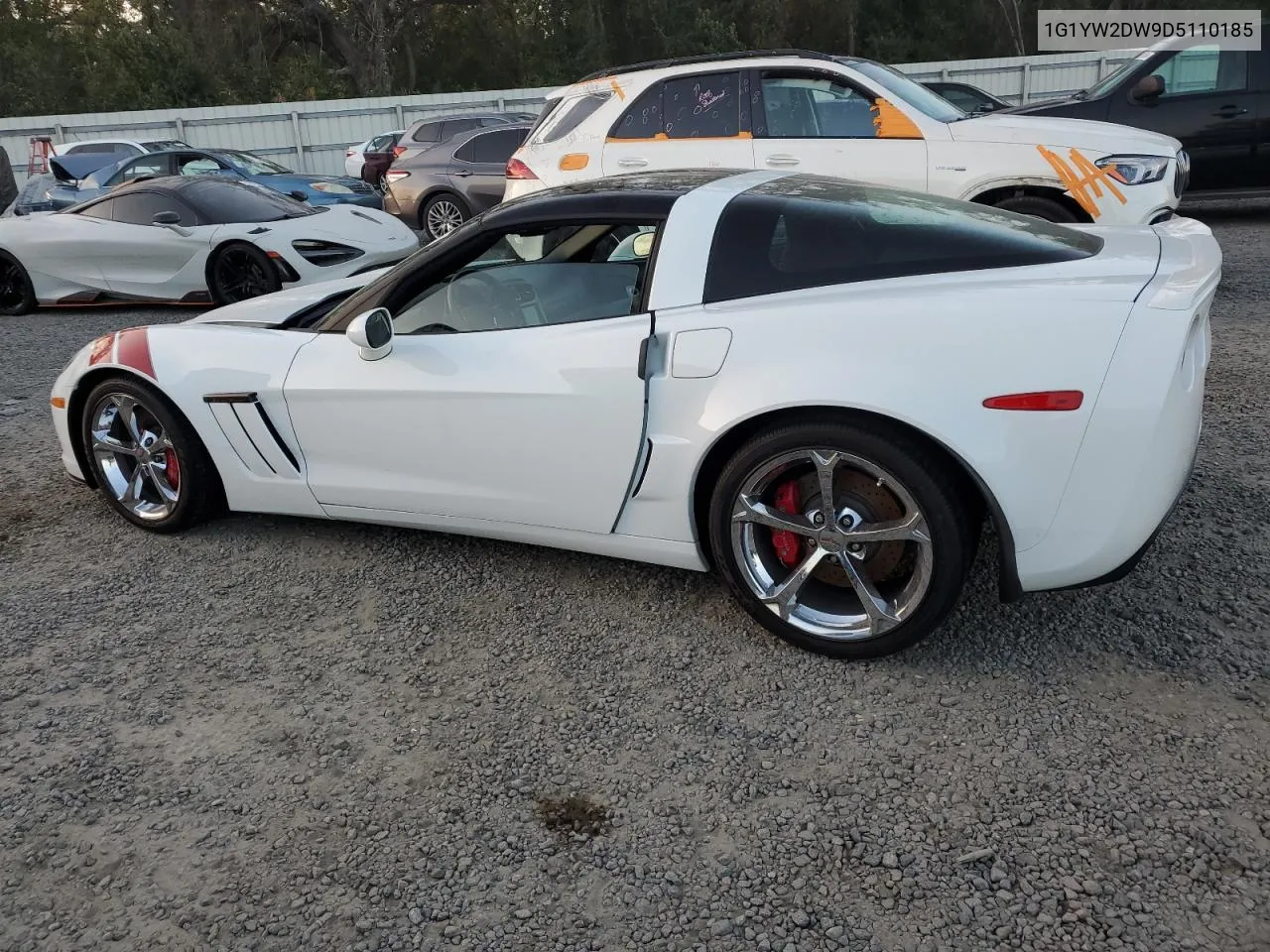 2013 Chevrolet Corvette Grand Sport VIN: 1G1YW2DW9D5110185 Lot: 76976584