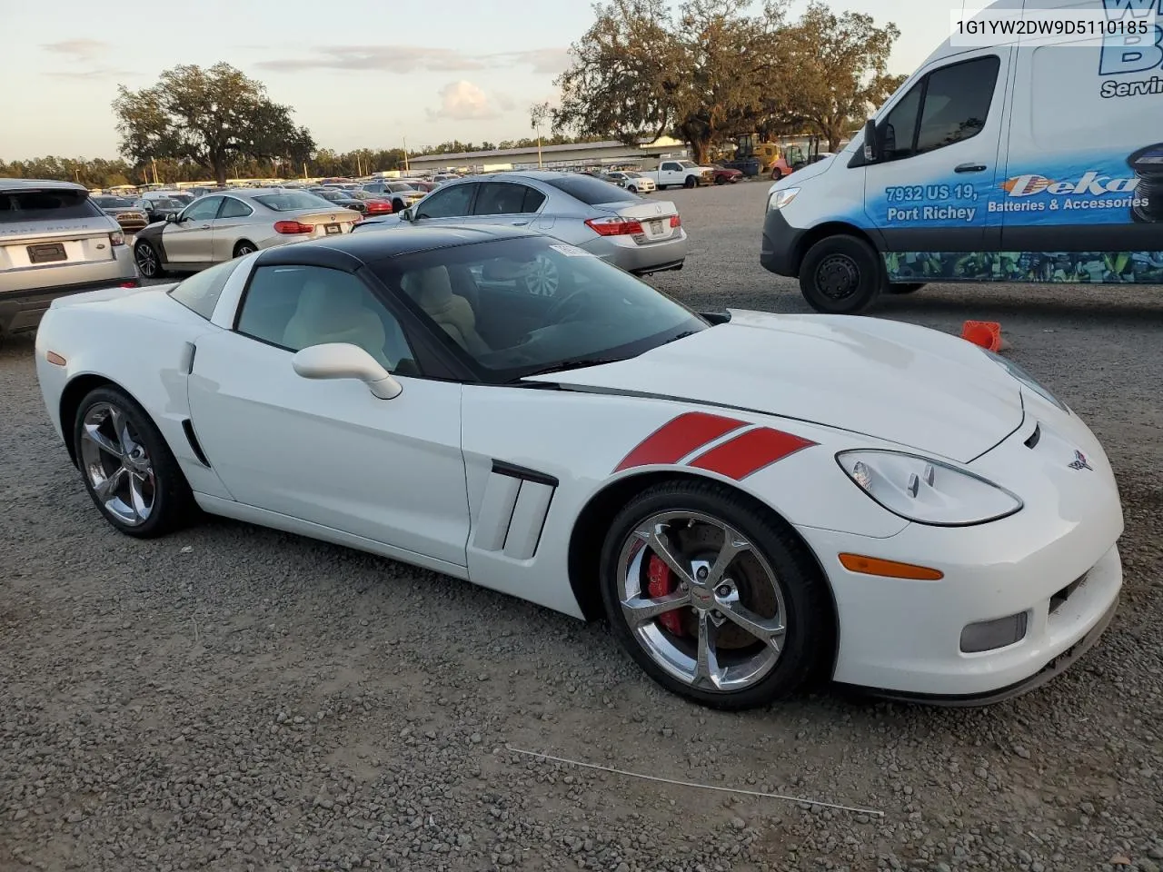 2013 Chevrolet Corvette Grand Sport VIN: 1G1YW2DW9D5110185 Lot: 76976584