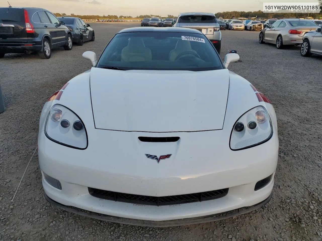 2013 Chevrolet Corvette Grand Sport VIN: 1G1YW2DW9D5110185 Lot: 76976584