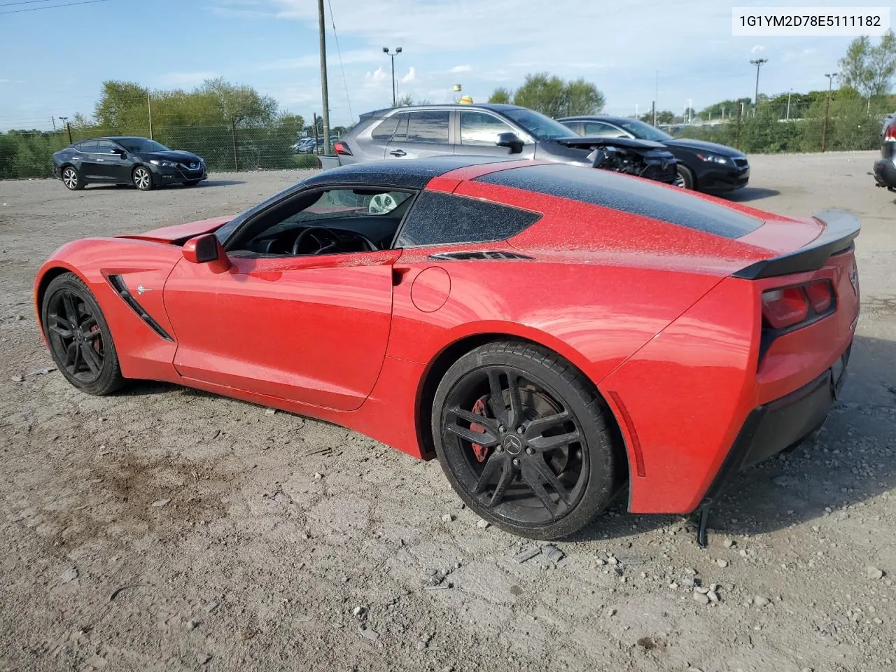 2014 Chevrolet Corvette Stingray Z51 3Lt VIN: 1G1YM2D78E5111182 Lot: 68911184