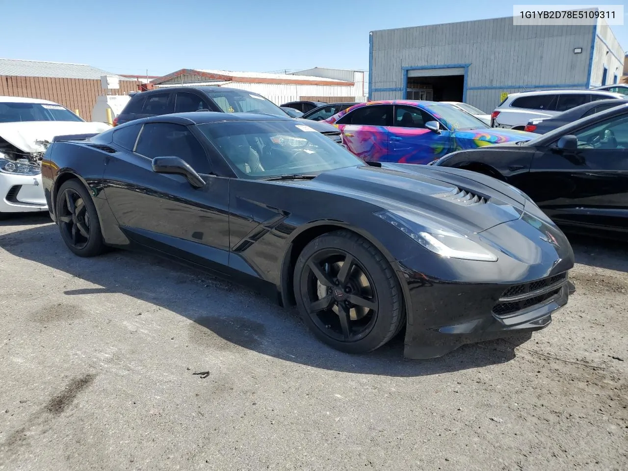 2014 Chevrolet Corvette Stingray 1Lt VIN: 1G1YB2D78E5109311 Lot: 70569704