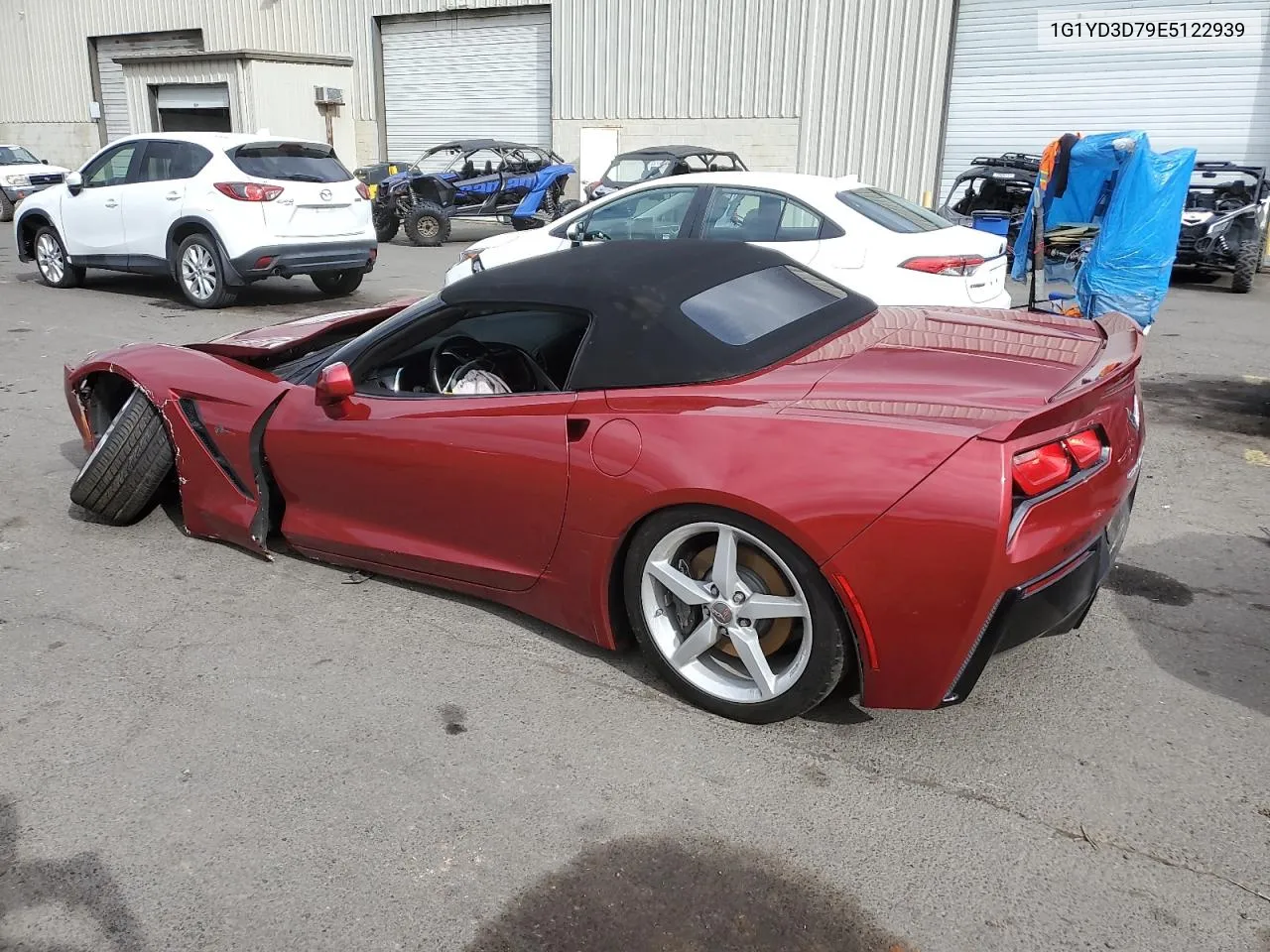 2014 Chevrolet Corvette Stingray 2Lt VIN: 1G1YD3D79E5122939 Lot: 71451984