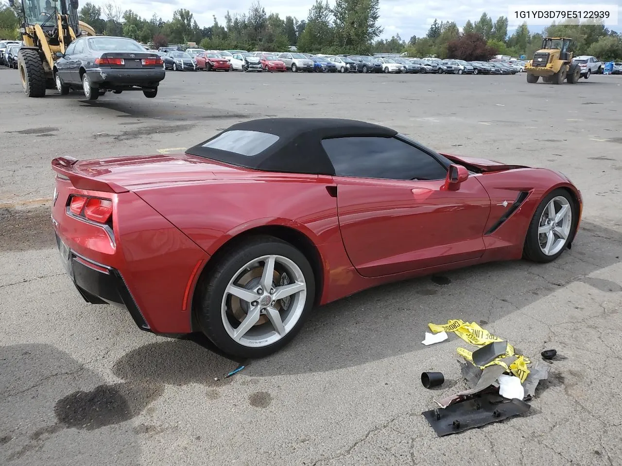 2014 Chevrolet Corvette Stingray 2Lt VIN: 1G1YD3D79E5122939 Lot: 71451984