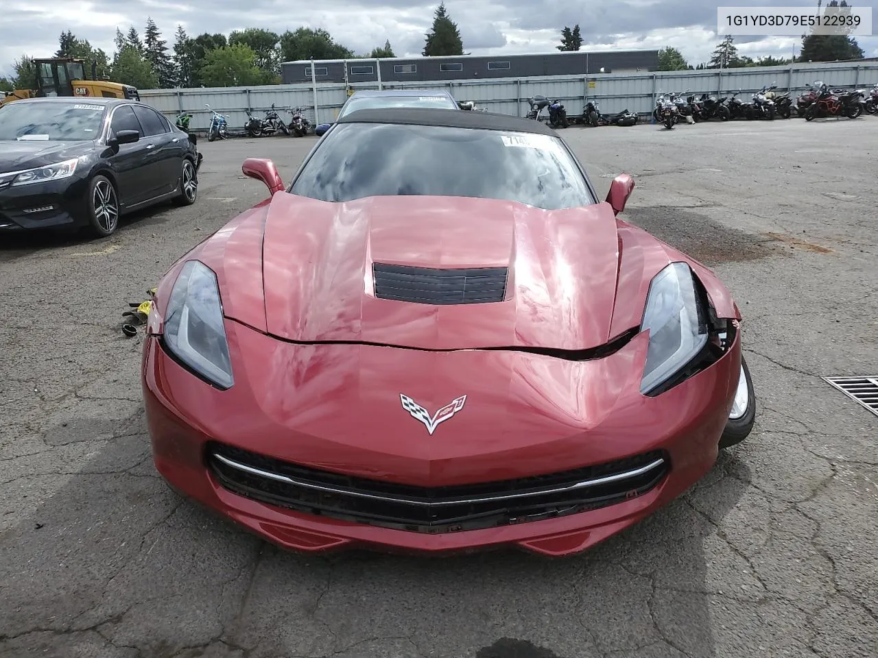 1G1YD3D79E5122939 2014 Chevrolet Corvette Stingray 2Lt