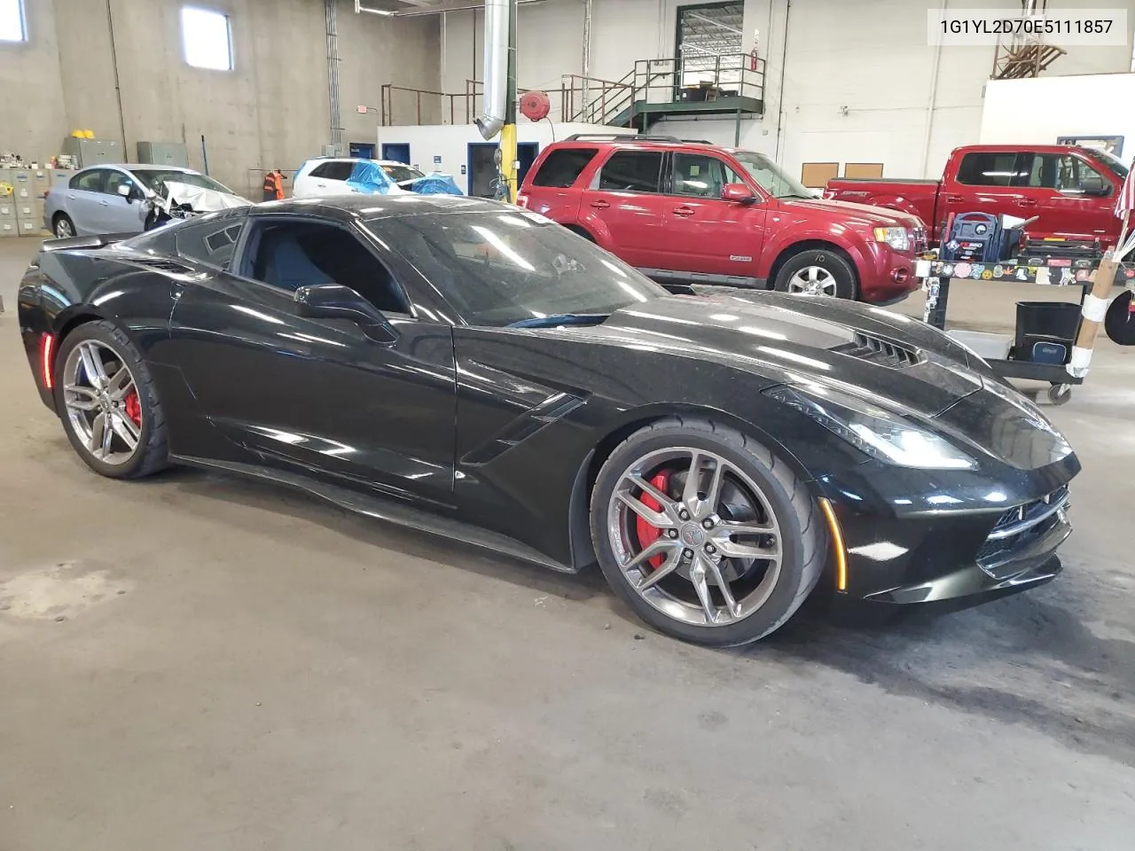 1G1YL2D70E5111857 2014 Chevrolet Corvette Stingray Z51 3Lt