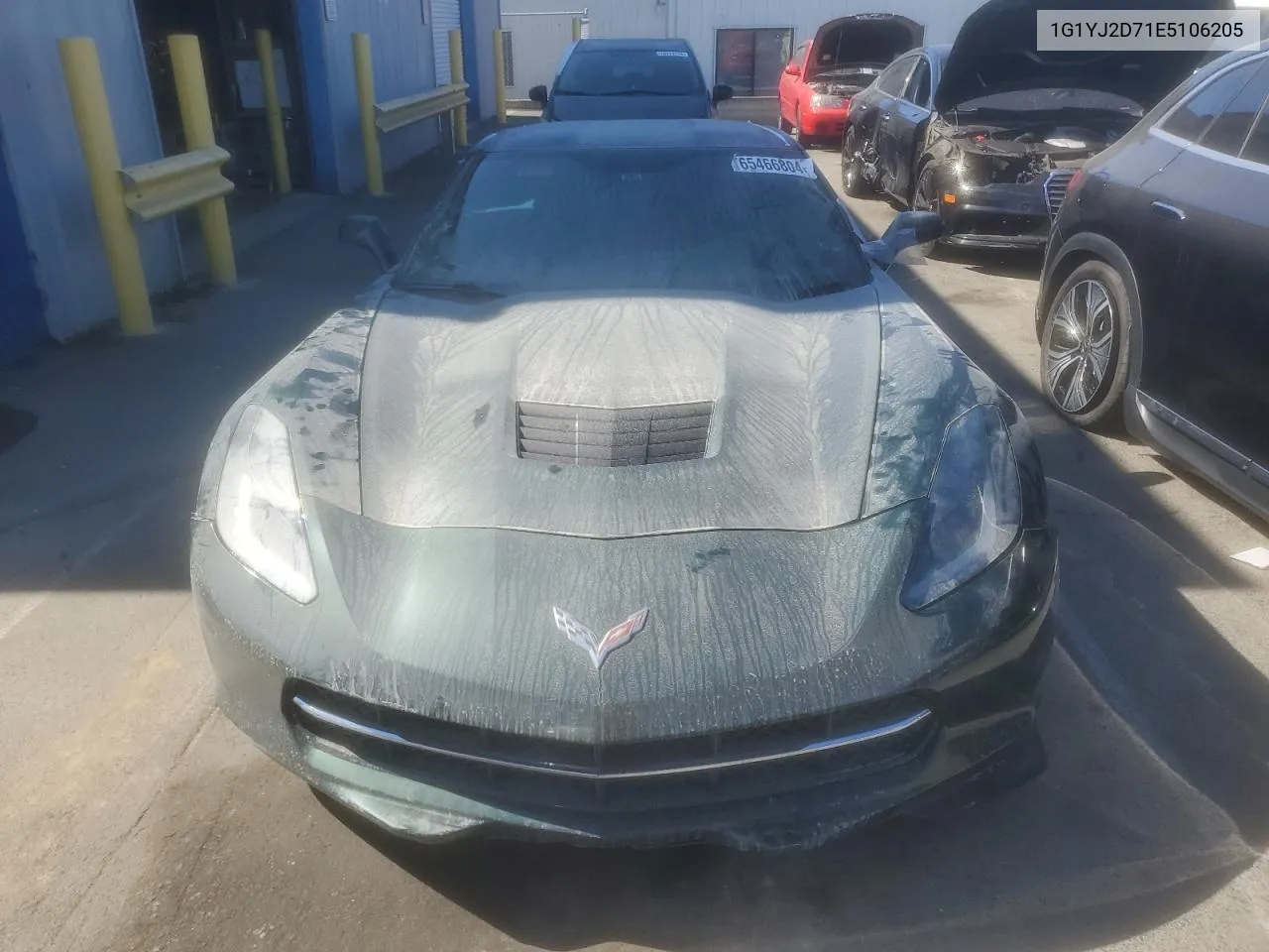 1G1YJ2D71E5106205 2014 Chevrolet Corvette Stingray Z51 2Lt