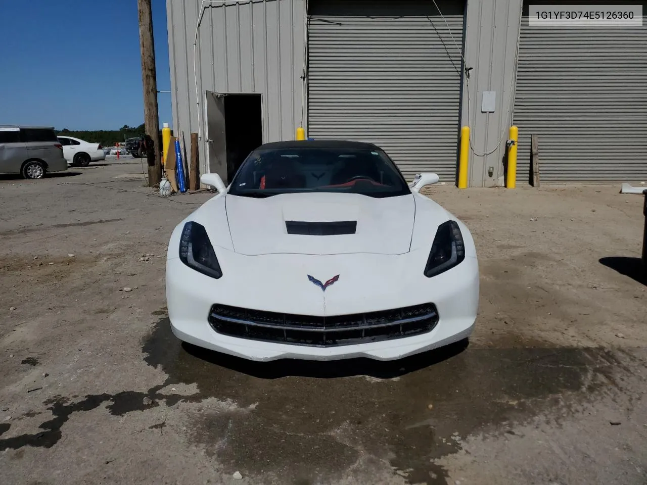 2014 Chevrolet Corvette Stingray 3Lt VIN: 1G1YF3D74E5126360 Lot: 74241264