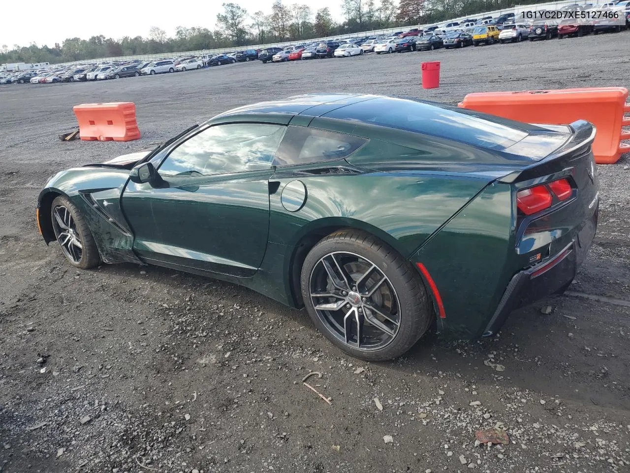 1G1YC2D7XE5127466 2014 Chevrolet Corvette Stingray 2Lt