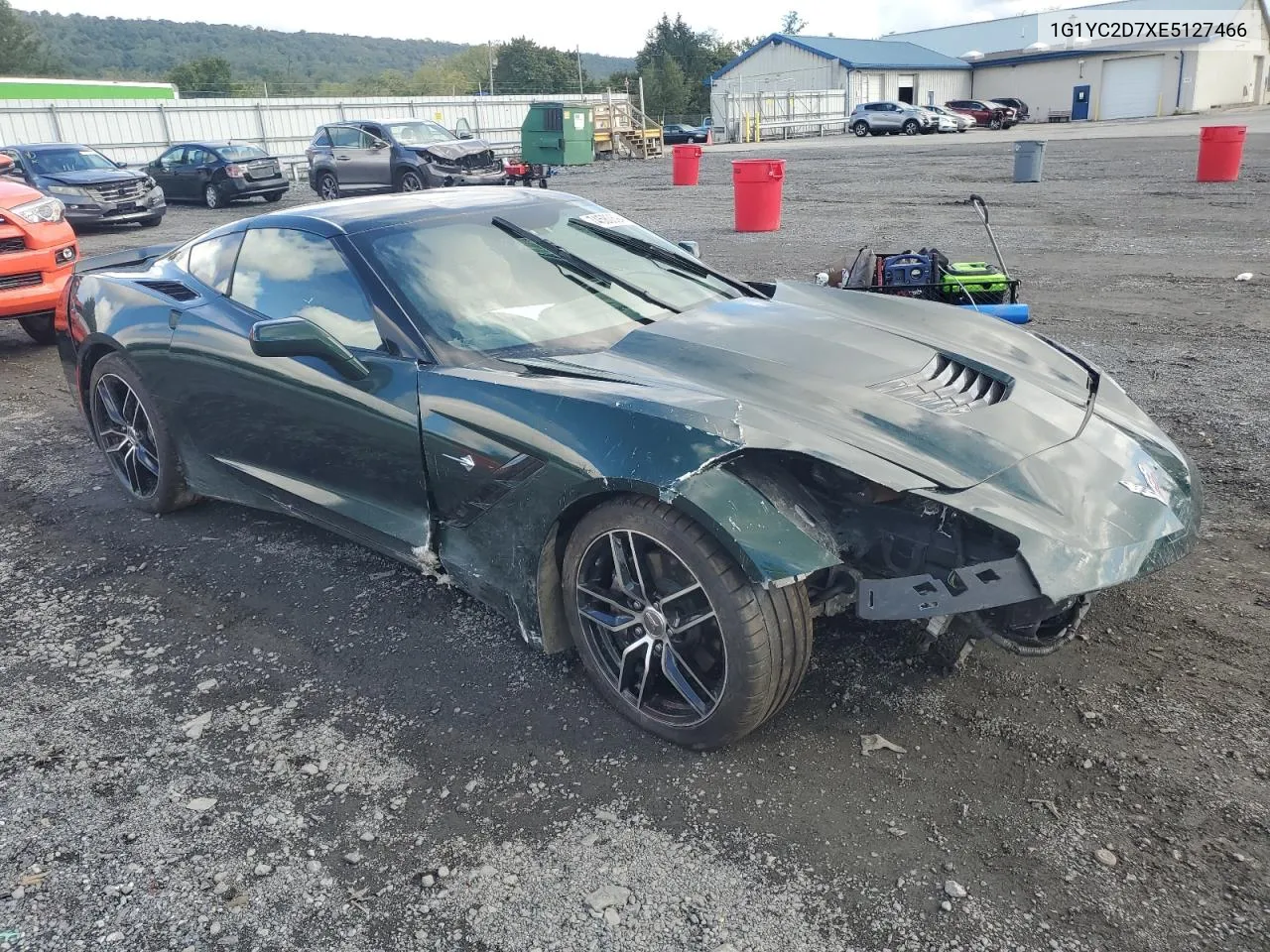 1G1YC2D7XE5127466 2014 Chevrolet Corvette Stingray 2Lt