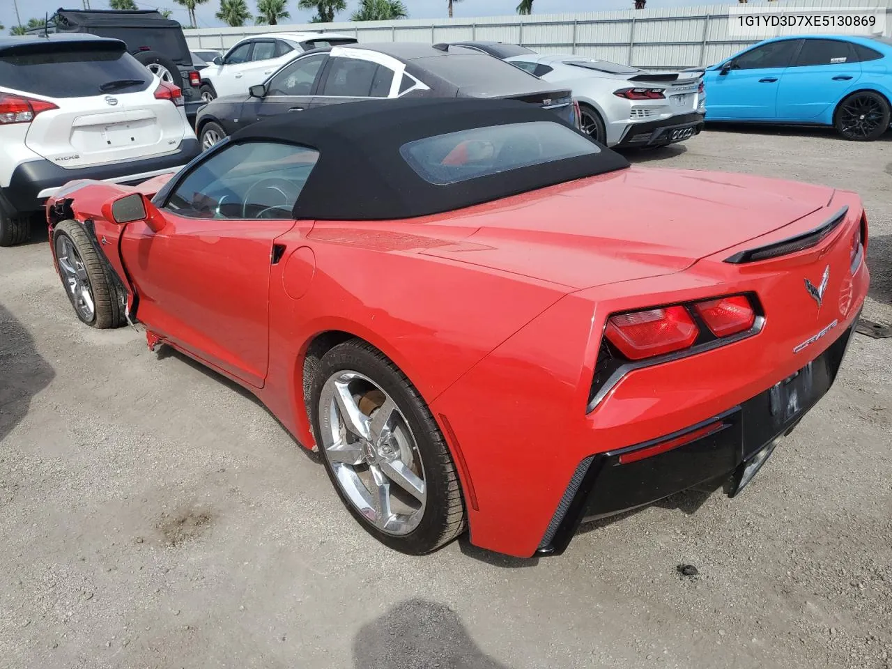 2014 Chevrolet Corvette Stingray 2Lt VIN: 1G1YD3D7XE5130869 Lot: 75005934