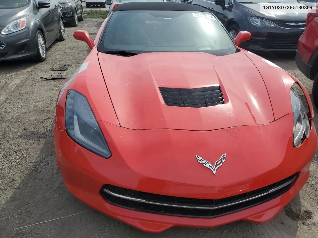 1G1YD3D7XE5130869 2014 Chevrolet Corvette Stingray 2Lt